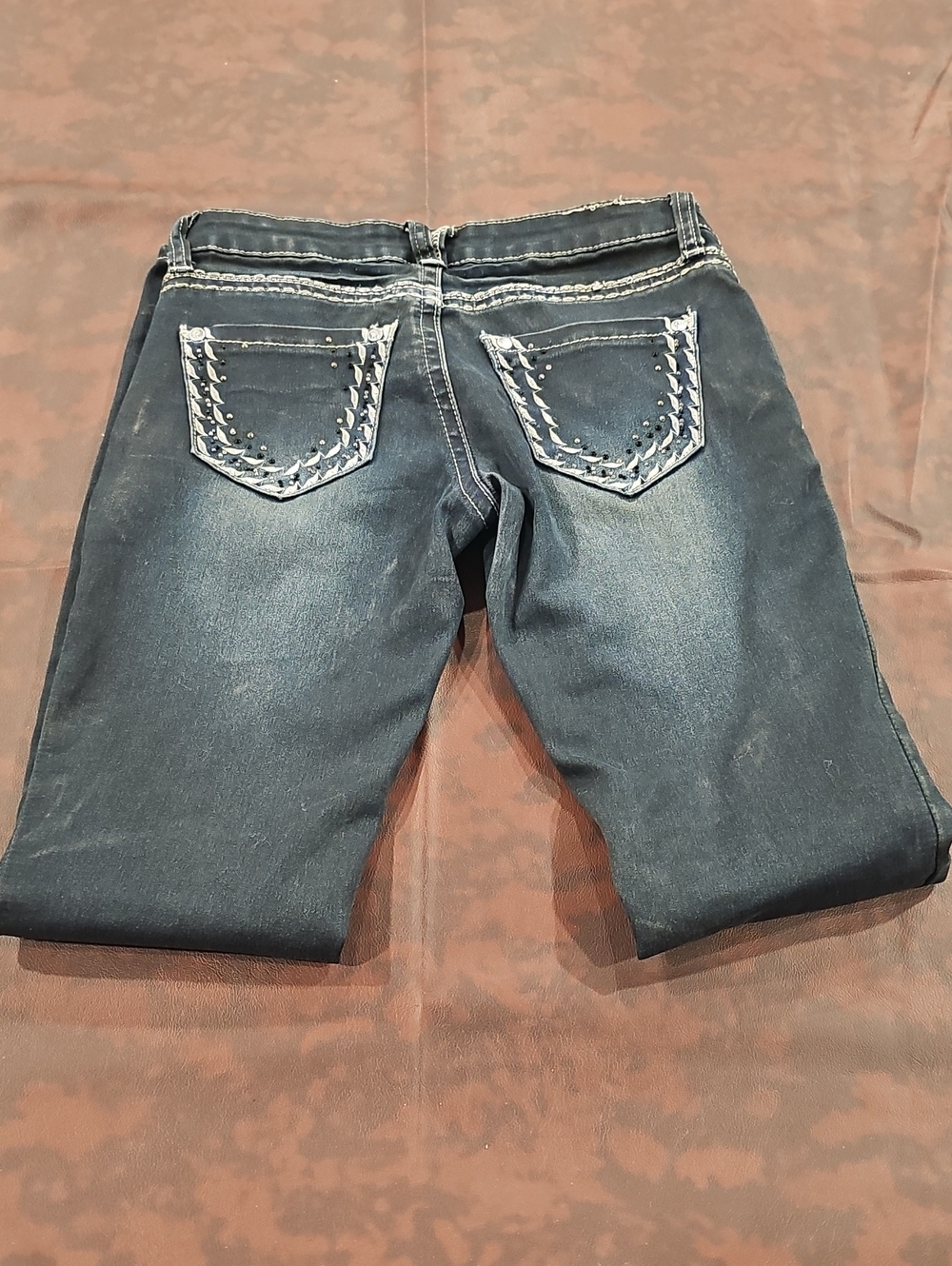 V Blue Hydraulic Bailey Super Skinny Jeans Size 3/4 - Picture 4 of 8